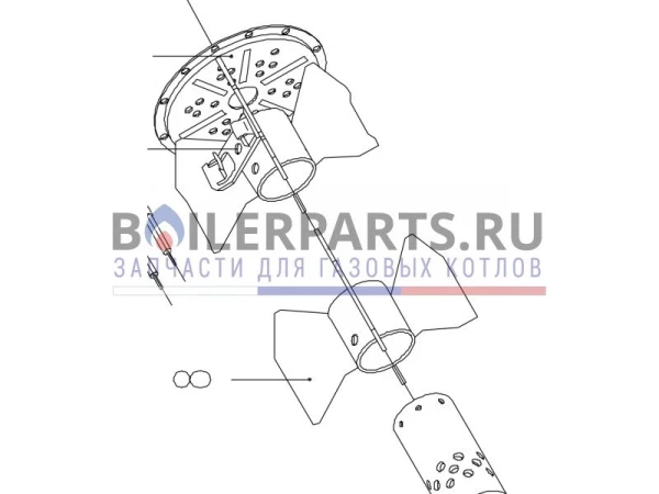 Распылитель горелки котла Sime, артикул 6154406
