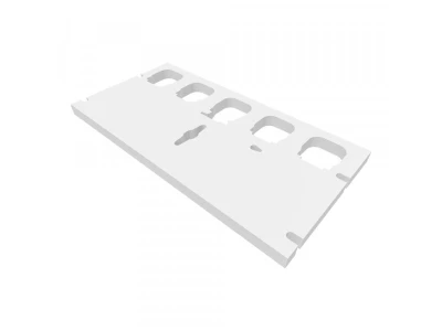Изолирующая пластина для котлов Vaillant VK INT 414/1-5, артикул 210798