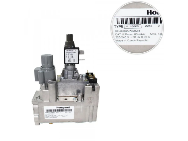 Газовый клапан Honeywell V4600Q 2018U для котлов Ferroli, артикул 39822440