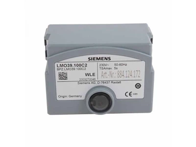 Автомат управления горением Siemens LMO39.100C2 для промышленного оборудования