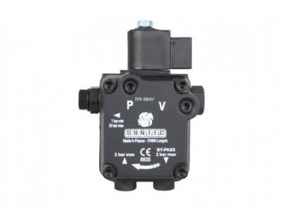 Топливный насос для горелки Suntec AS 47 D K 1597 6P 0700, производительность 39 л/ч, давление 7-14 бар, для ДТ и керосина
