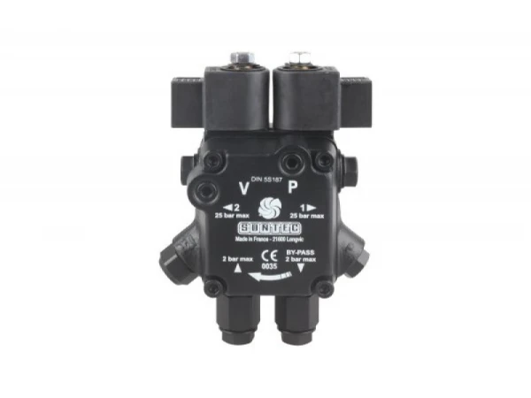 Насос для дизельной горелки Suntec A2L 65 C 9713 4P 0700, 81 л/ч, 2850 об/мин, 2-ступенчатый, с электромагнитным клапаном