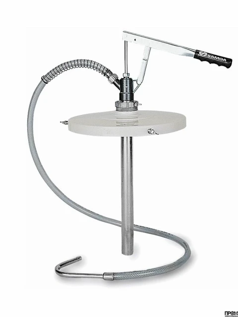 Насос для раздачи трансмиссионного масла с крышкой 330 мм для бочек 20 л 320300 SAMOA