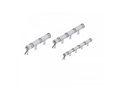 Дымоход коаксиальный Viessmann 3х125/150 для котлов Vitodens 200-W, артикул ZK00680