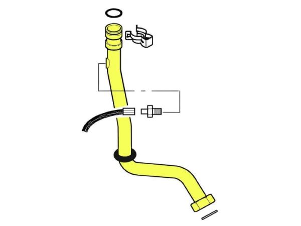 Трубка присоединительная Vaillant 019385 для котлов с NTC-датчиком