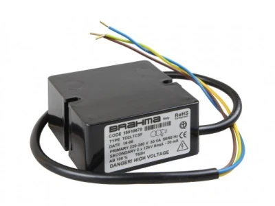 Трансформатор розжига Brahma TD2LTCSF (Арт. 65013456) - 2x12 кВ, 20 мА, 220-240 В