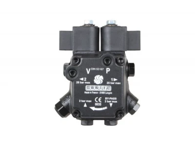 Насос для дизельной горелки Suntec A2L 75 C K 9701 4P, двухступенчатый, 79 л/ч, 2 выхода