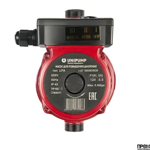 Циркуляционный насос UPА 15-120 195, Unipump 75438