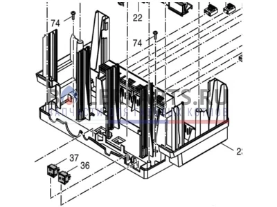 Корпус для котлов Bosch/Buderus/Junkers, артикул 8718581674