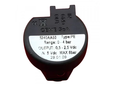 Датчик низкого давления воды (скоба + переходник G1/4) для котлов Demrad, Protherm, Vaillant, Saunier Duval, артикул D003200037