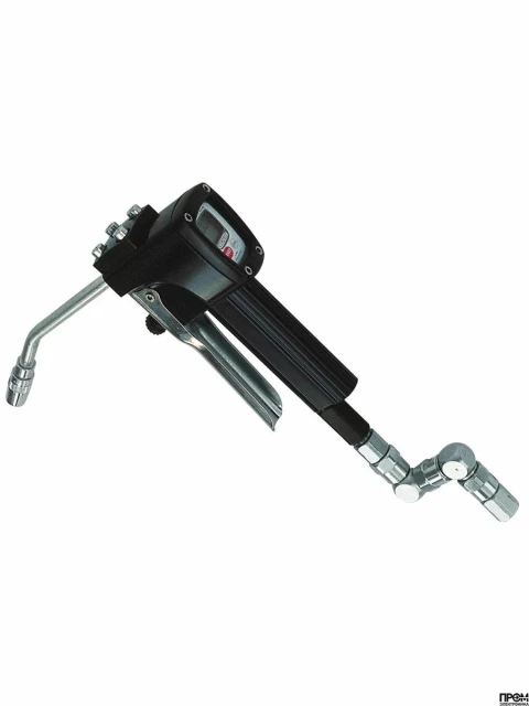 Пистолет для смазки GREASTER со счетчиком гр/кг, жесткий носик, Z-шарнир, PIUSI F0043100A