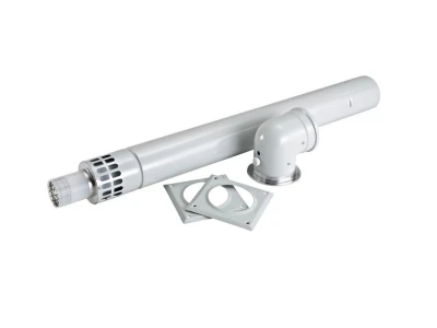 Коаксиальный проход через наружную стену Viessmann 80/125 мм, артикул 7246540