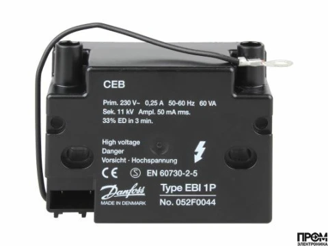 Трансформатор поджига Danfoss EBI 1P 052F0044