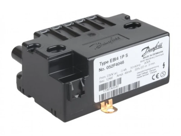 Трансформатор розжига Danfoss EBI4 1PS (052F4046) для газовых горелок, 12 кВ, 48 мА