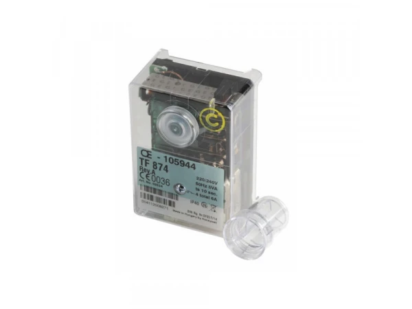 Автоматический блок управления горением Honeywell TF 874 rev.A для жидкотопливных котлов De Dietrich (Артикул: 97906701)