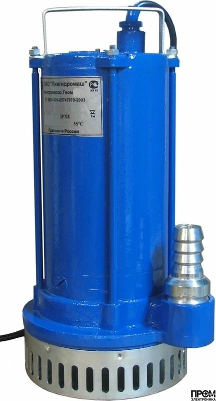 Насос грязевой ГНОМ 10-10Т 220V 0,75 кВт с поплавком МНЗ ГНОМ 10-10 Т 220В