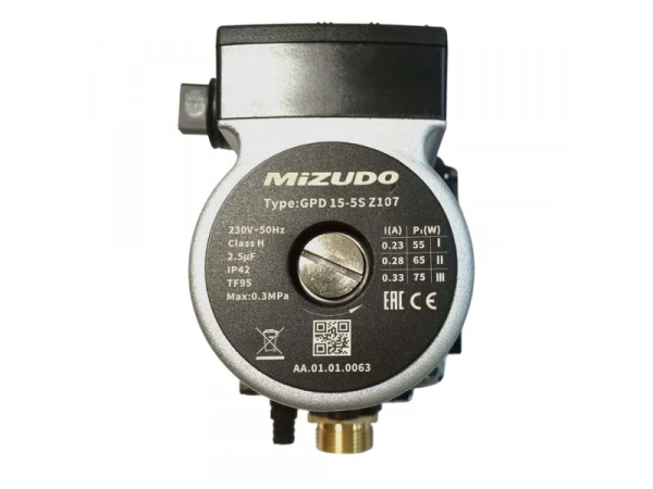 Циркуляционный насос Mizudo GPD 15-5S Z107 для котлов (AA.01.01.0063)