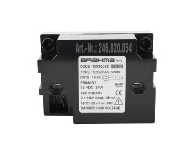 Трансформатор розжига Brahma TCD2FAV 15930062