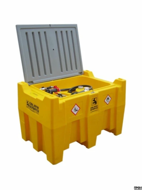 Емкость Carrytank 440 ДТ, 24В, 40 л/мин, шланг 4 м, Emiliana Serbatoi CTG440AC24V