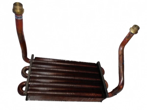 Теплообменник первичный Buderus/Bosch 87186446380, 12/18 кВт, Медь
