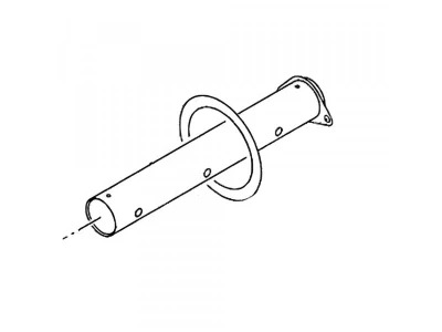 Распределительная труба обратной линии Bosch/Buderus G215 (7 секций), артикул 8718584641