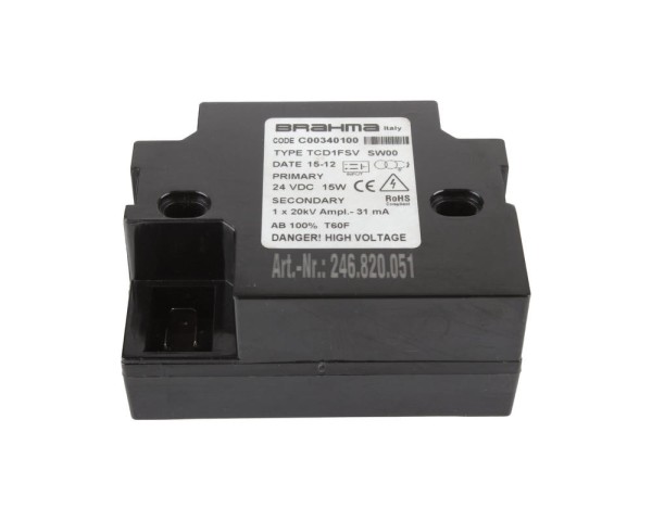 Трансформатор розжига Brahma TCD1FSV C00340100