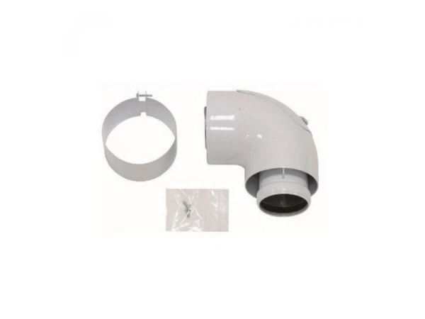 Отвод 90° Vaillant D60/100 мм с инспекционным окном, артикул 0020188789