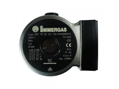 Насос циркуляционный Grundfos UPS 15-50 для котлов Immergas Eolo Star 23 кВт, артикул 3.022577-2