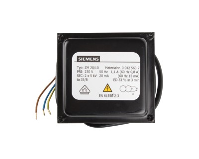 Трансформатор розжига Siemens ZM 20/10 00425637