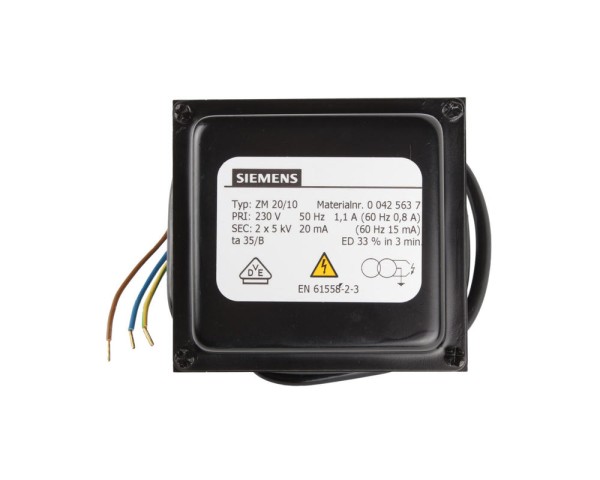 Трансформатор розжига Siemens ZM 20/10 00425637