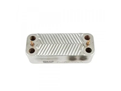 Пластинчатый теплообменник Viessmann 7828746, 20 пластин, для котлов Vitodens 100-W WB1B/WB1C 35 кВт