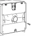 Панель задняя нижняя Bosch/Buderus 63014175