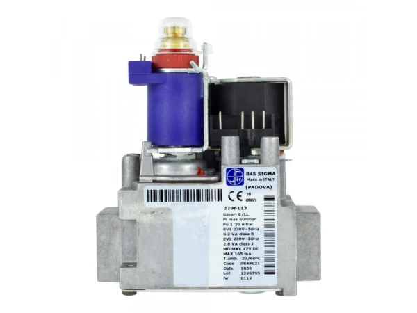 Газовый клапан SIT 845 Sigma 0.845.021 для котлов Wolf, артикул 8601895