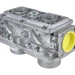 Газовый клапан Siemens VGD20.5011, DN50, 600 мбар, 100 м³/ч