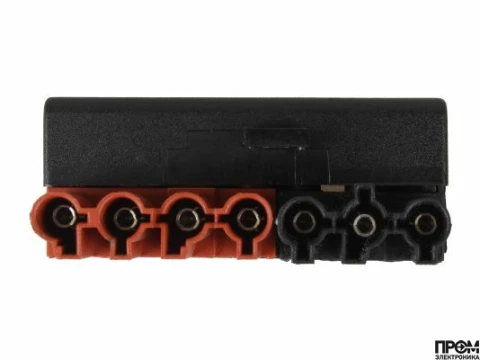 Разъём 7-контактный коричневый