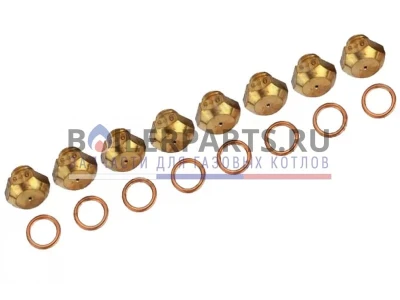 Комплект форсунок для переналадки котлов Vaillant (0,88 мм, 8 шт.) - Артикул 200145