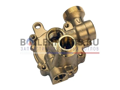 Нижняя часть водяного узла для котлов Vaillant (артикул 115303)