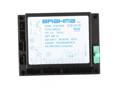 Блок управления горением Brahma DMN12 (220В, IP00, Европа) Артикул: 37521000