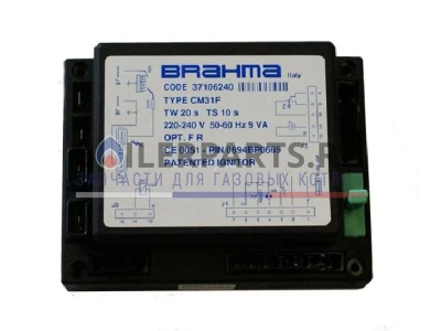 Блок управления горением Brahma CM31F (Артикул: 37106240) - для газовых горелок, 220-240В