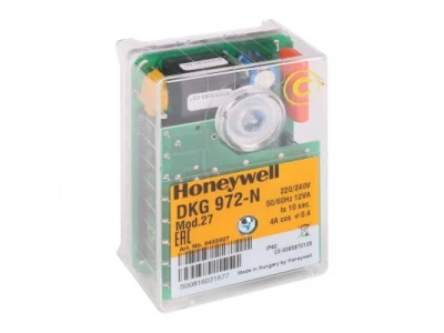 Автоматика управления горением Honeywell DKG 972-N Mod.27 (220-240В, 2 ступени, защита от падения напряжения)