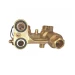 Гидроузел трехходового клапана Bosch 87387014870 для котлов Ceraclass, Euroline, Gaz 3000, Buderus Logamax