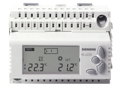 Контроллер универсальный Siemens RLU220, 24В, IP20