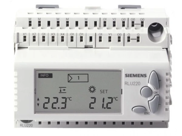 Контроллер универсальный Siemens RLU220, 24В, IP20