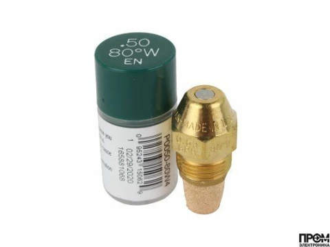 Форсунка Delavan 0.50/80° W Фильтр из пресованных шариков 40 микрон