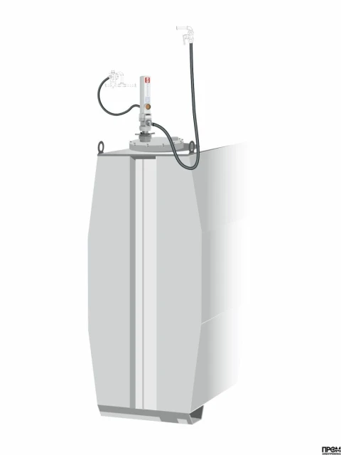 Комплект для откачки масла PM 2 с насосом, коэф. сжатия 3:1, SAMOA 379003