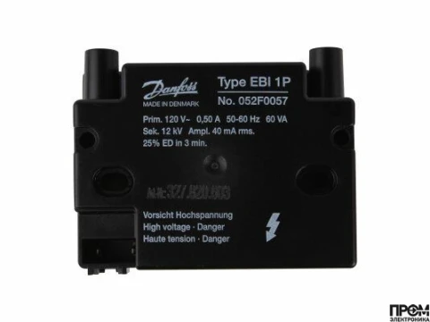 Трансформатор розжига Danfoss EBI 1P 052F0057