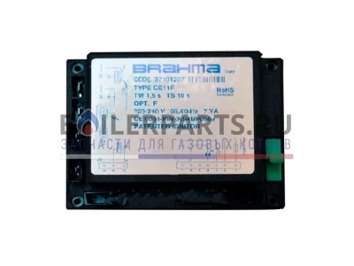 Блок управления горением Brahma CE11F (артикул 37101207) для газовых горелок, 220-240В