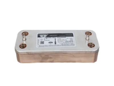 Теплообменник пластинчатый Zilmet 17b1901400.ZLMT, 14 пластин, для котлов Ariston, Beretta, Fondital
