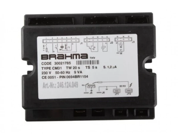 Блок управления горением Brahma CM31 (Арт. 30021785) для газовых горелок