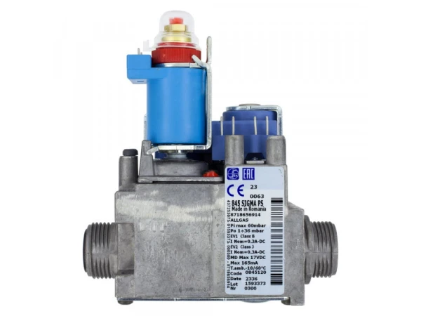 Газовый клапан SIT 845 Sigma PS для котлов Bosch/Buderus, артикул 8737602856